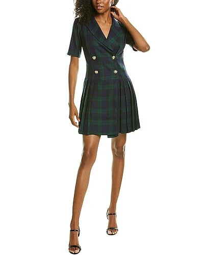 Alexia Admor Dropped-Waist A-Line Dress Women