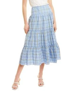 Shoshanna Evie Midi Skirt Women