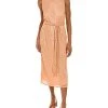 Anne Klein Tie Waist Midi Dress Women