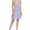 Anne Klein Floral A-Line Dress Women