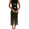 Nanette Lepore Deco Sequin Cocktail Dress Women