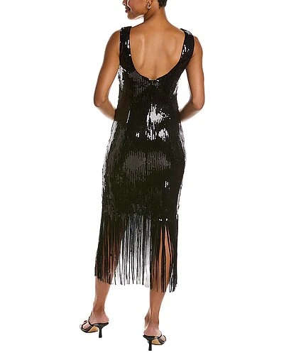 Nanette Lepore Deco Sequin Cocktail Dress Women - Image 2