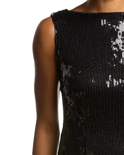 Nanette Lepore Deco Sequin Cocktail Dress Women - Image 3