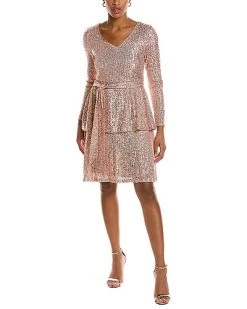 Nanette Lepore Sequin A-Line Dress Women