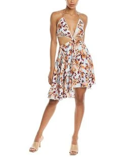 Alexia Admor Cutout Waist A-Line Dress Women