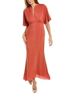 Alexia Admor Omi Draped Dolman Maxi Dress Women