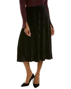 Alexia Admor Na Velvet Midi Skirt Women