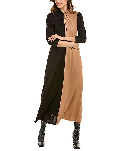 Anne Klein Colorblock Midi Dress Women