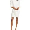 Halston Draped Mini Dress Women