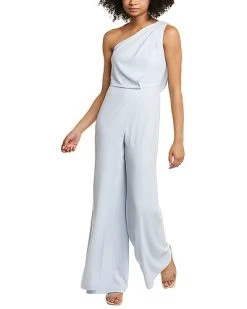 Halston Draped Jumpsuit Women