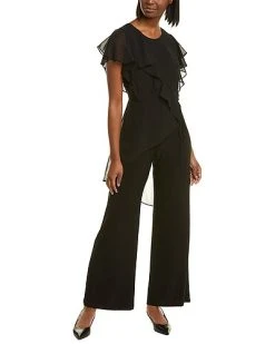 Adrianna Papell Ruffle Jumpsuit Women