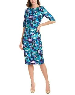 Alexia Admor Elbow-Sleeve Sheath Dress Women