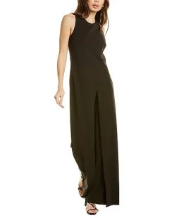 Adrianna Papell Crepe Jumpsuit Women