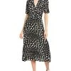 Nicole Miller Twist-Front A-Line Dress Women