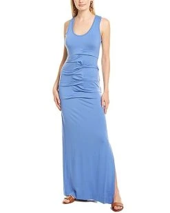 Nicole Miller Artelier Ruched Maxi Dress Women