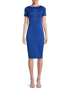 Alexia Admor Printed Scuba Sheath Dress Women