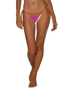 ViX Firenze Block Long Tie Bikini Bottom Women