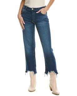 FREE PEOPLE Maggie Mid Rise Straight Jean Women
