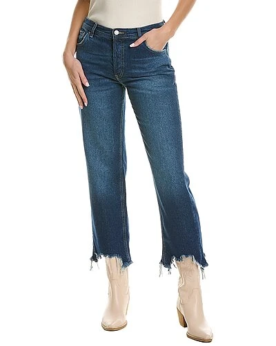 FREE PEOPLE Maggie Mid Rise Straight Jean Women