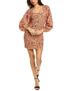 FREE PEOPLE Smock It To Me Mini Dress Women