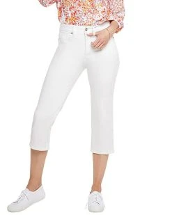 NYDJ High-Rise Thigh Shaper Straight Crop Jean Women