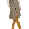 STELLA MCCARTNEY Naomi Wool Skirt Women