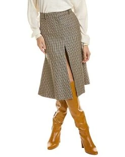 STELLA MCCARTNEY Naomi Wool Skirt Women