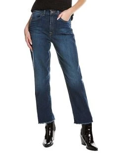 Hudson Jeans Kass Ornella High-Rise Straight Ankle Jean Women