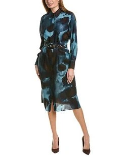 Lafayette 148 New York Ivia Wool & Silk-Blend Dress Women