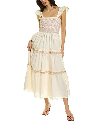 Madewell Lucie Midi Dress Women