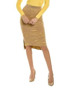 STELLA MCCARTNEY Wool-Blend Pencil Skirt Women