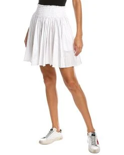 Rebecca Taylor Smock Waist Skirt Women