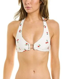 WeWoreWhat Barbell Halter Top Women