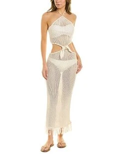WeWoreWhat Crocheted Cover-Up Maxi Dress Women