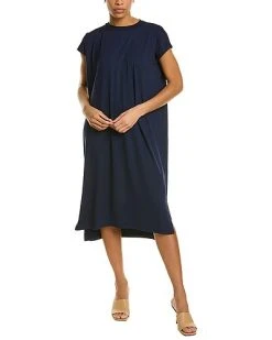 EILEEN FISHER Jersey Shift Dress Women