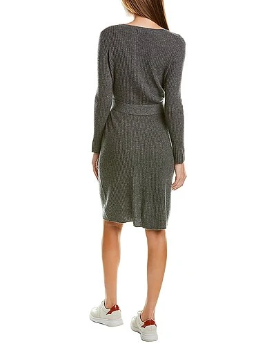 Hannah Rose Brushed Rib Wool & Cashmere-Blend Sweaterdress Women - Image 2