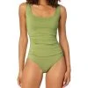 Anne Cole Assic Square Neck One-Piece Women