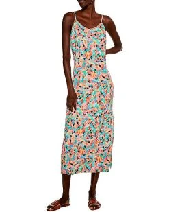 NIC+ZOE Punchy Petals Slip Dress Women