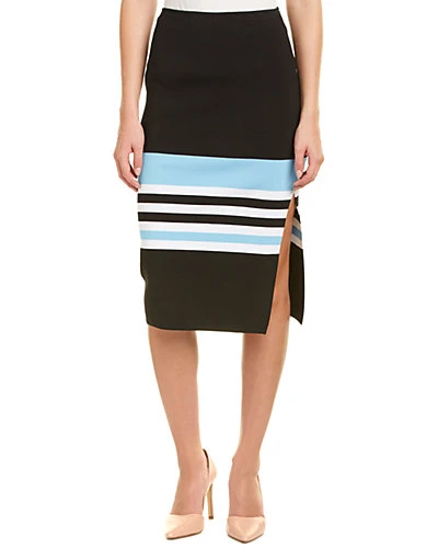 Nicholas Ribbed Knit Midi Skirt Women