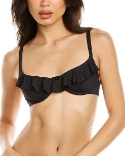 WeWoreWhat Ruffle Bikini Top Women