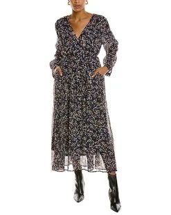 ANNA KAY Surplice Midi Dress Women