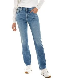 DL1961 Patti Glacier Raw High-Rise Vintage Straight Jean Women