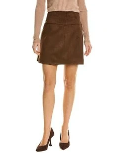 Max Studio High-Waisted Mini Skirt Women