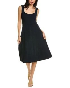 Vince Ribbed Sweetheart Tank Dress Women