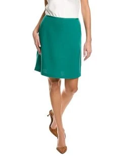 Lafayette 148 New York Tula Wool Mini Skirt Women