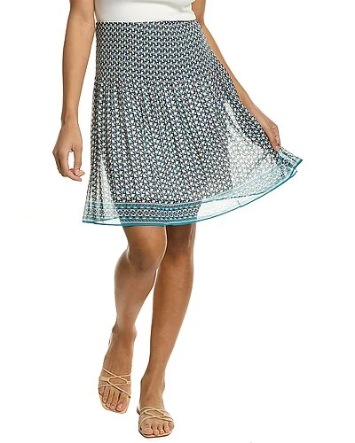 Max Studio Printed A-Line Skirt Women