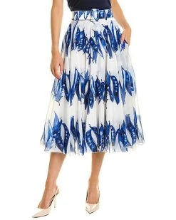 Samantha Sung Aster Midi Skirt Women