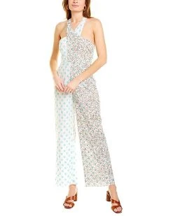 Ash & Eden Sarah Halter Neck Jumpsuit Women