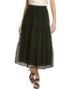 Vince Camuto Tiered Maxi Skirt Women