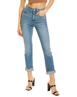 Madewell High-Rise Slim Neal Wash Boy Jean Women